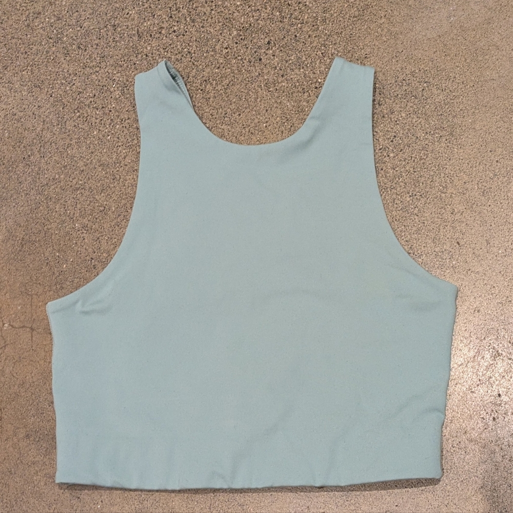 Girlfriend Collective Dylan Top in Pond, Small